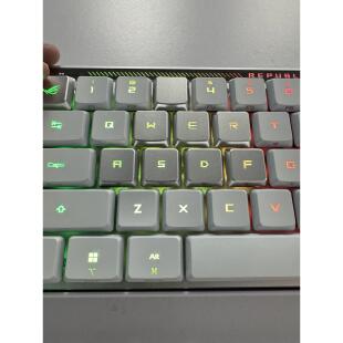 ROG玩家国度魔导士rxlp矮光轴铝合金键帽个性败家之眼