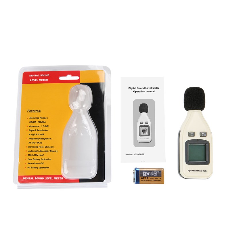 BENETECH&标智GM1351分贝仪 噪声计噪音音量测试仪