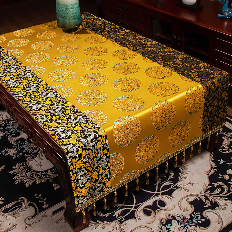 轻奢高级感禅意防尘盖布高端定制