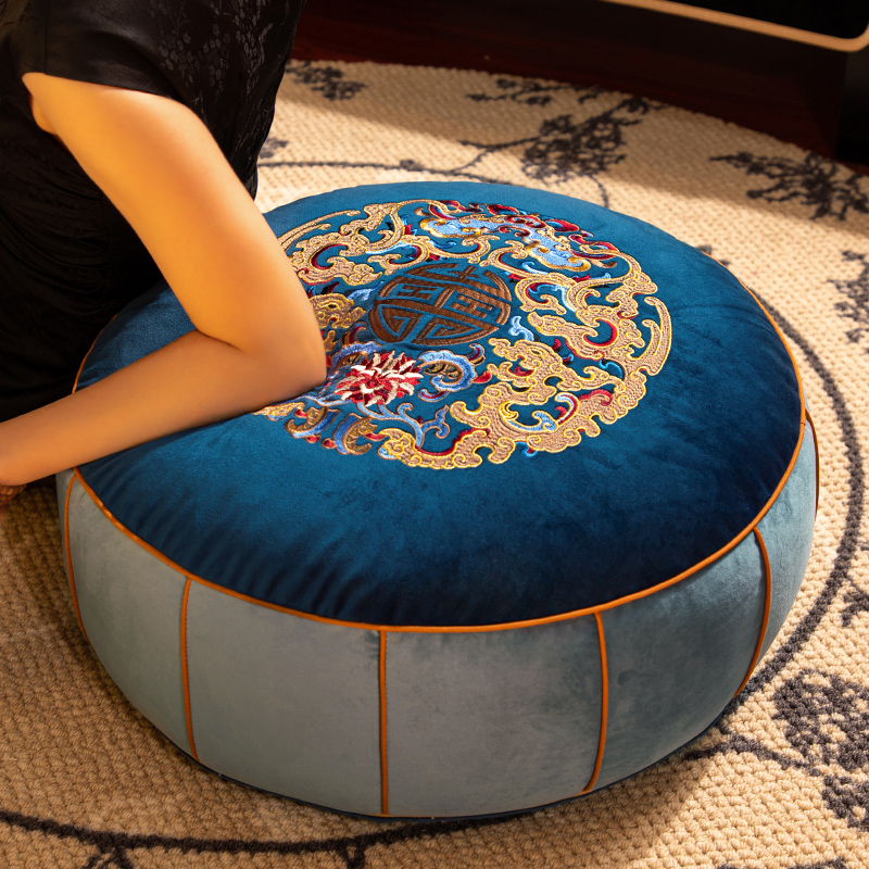 轻奢高级感换鞋凳高端坐墩坐垫