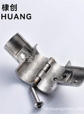 不锈钢316管夹三通6090开体三通 船用游艇五金配件 三顶接头