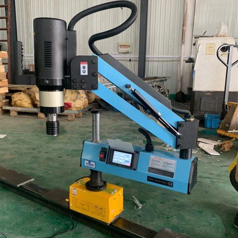 电动伺服攻丝机磁力座攻牙机气动攻丝机专用吊磁攻丝机移动磁铁