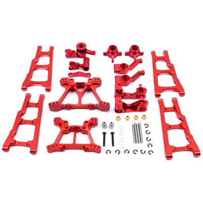 Traxxas山鼠slash4x4 死老鼠 727升级配件转向杯转向组件后轴座