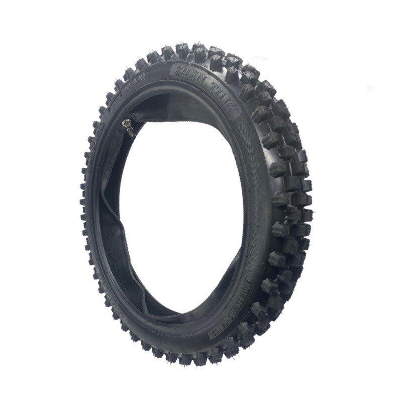 越野摩托车12寸14寸60/100-14和80/100-12越野深齿内外胎轮胎配件