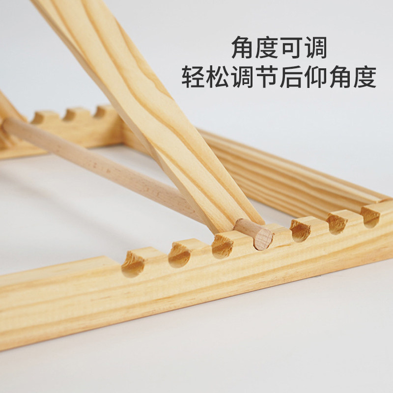 桌面台式画架木质折叠油画板桌上台面支架式素描三角架儿童小画架