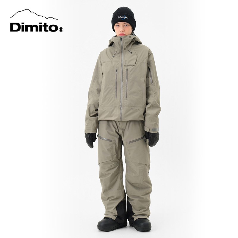 【24/25新品】DIMITO滑雪服男女滑雪裤专业防水防风3L套装 VTX图片