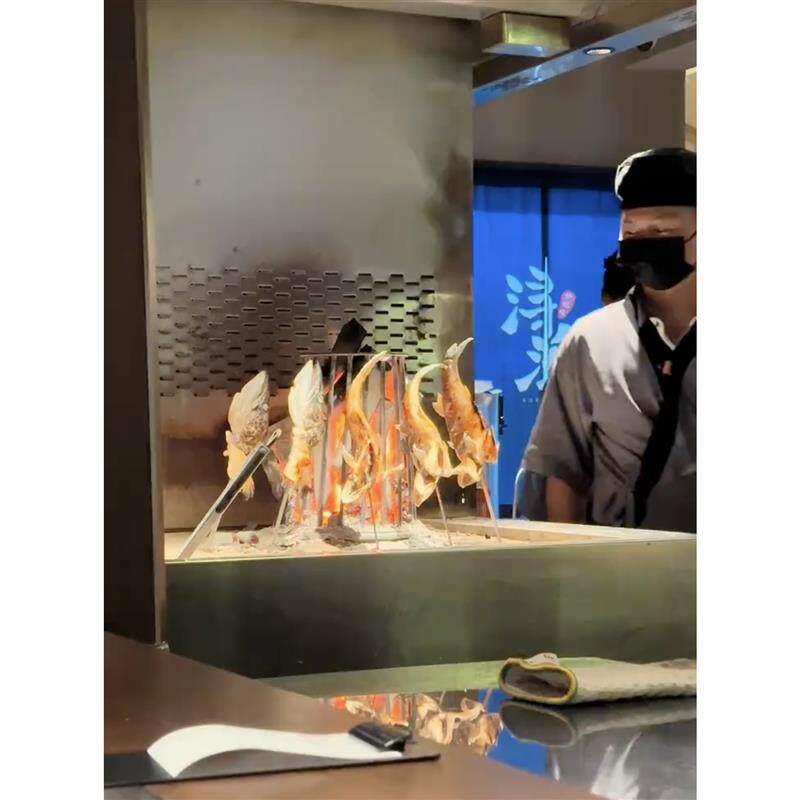 日式炉端烧烤炉商用炭烤炉烧烤串烧炉烤鱼炉烧鸟炉日式炭火围炉烧