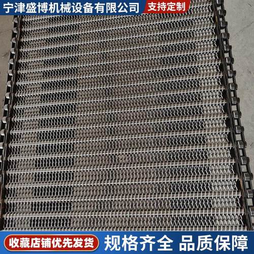 不锈钢加密网链输送带耐高温热处理钢丝传送带食品烘干线输送网带