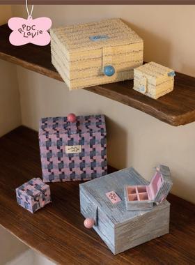 RPDCLaVie「切块蛋糕」首饰收纳盒饰品耳钉可爱rpdc首饰盒大容量