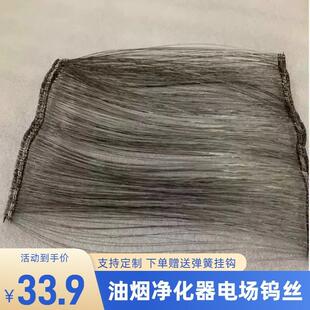 油烟净化器无烟烧烤车炉电场专用钼丝高压放电电极拉钩弹簧钨丝