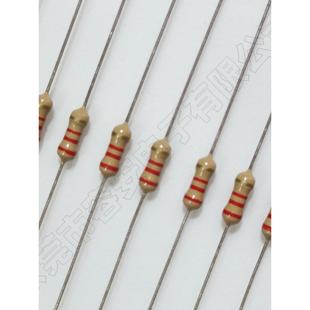 外销高品质1 0.25瓦2.2K33K47K1M 4W四色环碳膜电阻10k欧100R220R