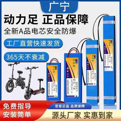 电动车锂电池48V10a12a滑板车36V电瓶车自行车60V15a20a定制通用