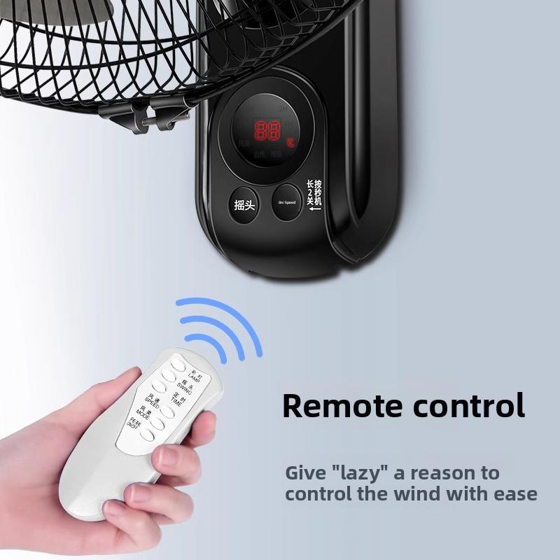 壁挂式壁挂式风扇电风扇家用客厅壁挂式风扇工业商用大风力强力壁