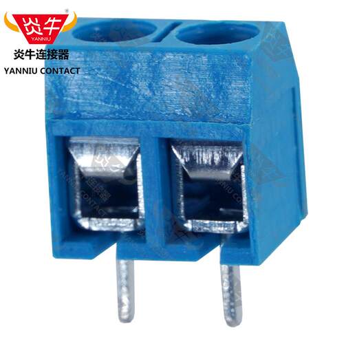 5.0mm炎牛连接器螺钉式PCB接线端子YN306/KF/DG凤凰接插件端子排