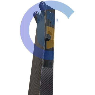 3K碳纤维方管连接件型材自动化轻量化设备超轻机械手臂CNC加工