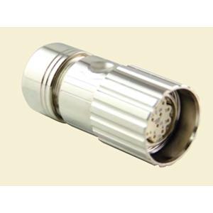 M23连接器12孔17针19芯伺服电机编码器航空插头座M623接头68PIN