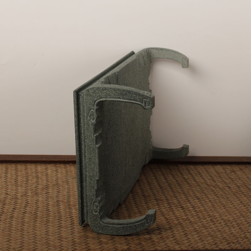 青石花几天然石材花架盆景园艺花盆底座整石雕刻桌面摆件工艺品