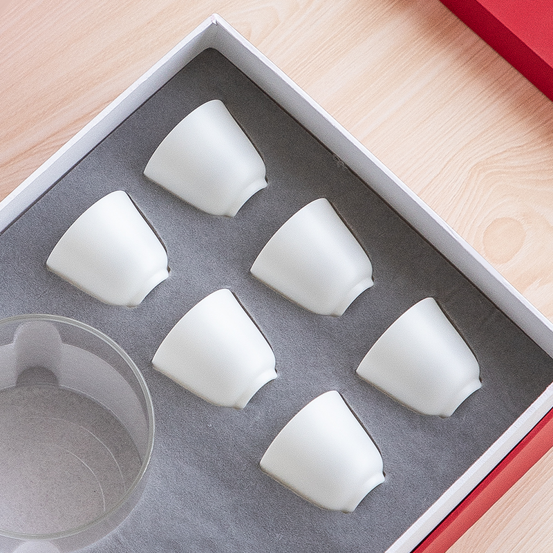 白酒杯 烈酒杯 小酒杯一口杯一两装家用酒具日式单杯小号陶瓷