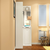 柜衣帽柜墙角柜储物柜角柜 架门厅柜定制鞋 欧式 拐角柜玄关转角柜鞋