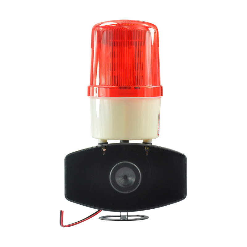 中厦电子BJ-60A+1101LED消验厂习声光一体报警喇叭器铃工业笛220v