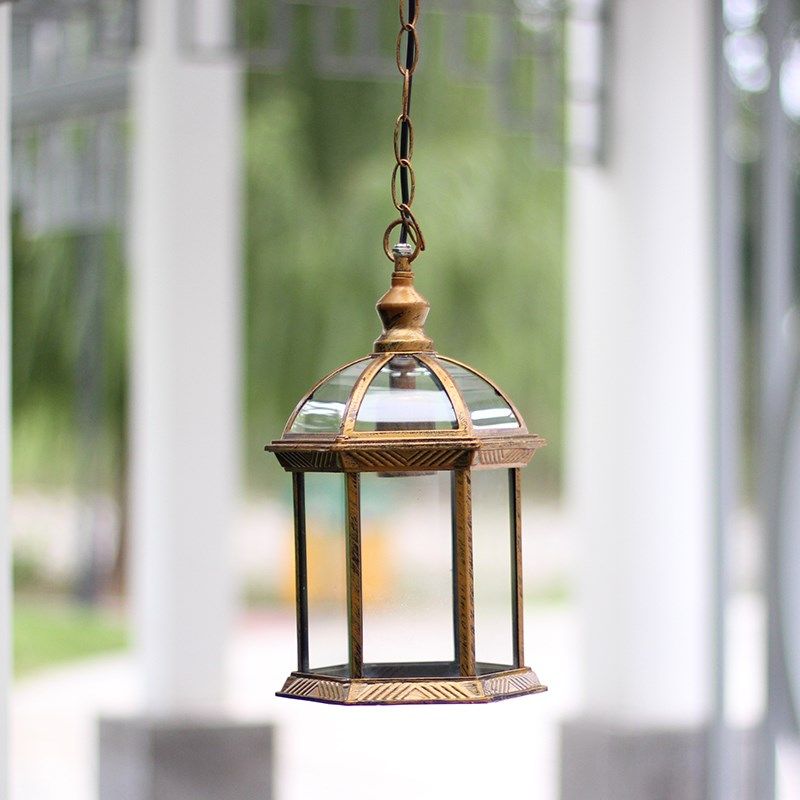 户外吊灯防水庭院凉亭阳光房走廊新中式花园别墅大门口过道葡萄架