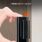 防盗锁扣卡扣固定反锁室内房门安全插销门扣神器防盗门内反锁扣锁