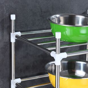 脸盆架卫生间落地多层放东西的架子厨房不锈钢面盆盆子置物收纳架