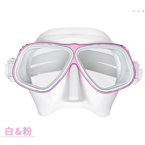 自由潜面镜铝合金镜框 潜水面镜高清防雾低容积浮潜面镜近视面罩