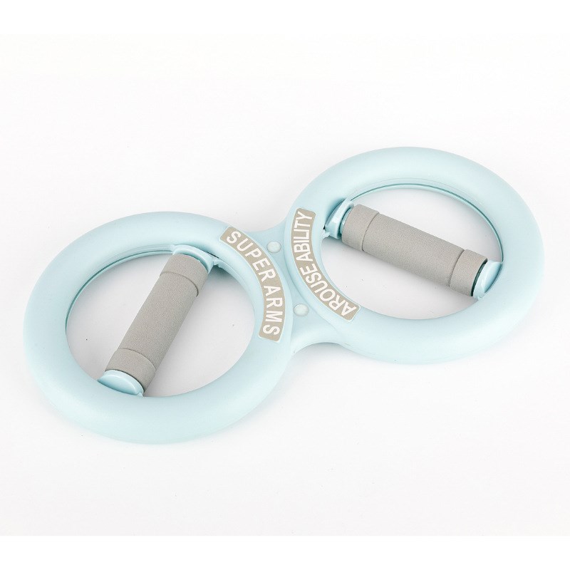 新款家用8字旋转臂力器健身器材手臂肌肉胸肌握力弹簧臂力棒