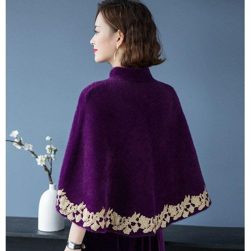 结婚礼新娘妈妈礼服搭配旗