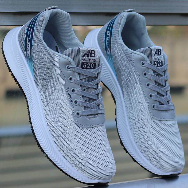 极速春秋季防臭男鞋子男款运动鞋软底轻便透气网鞋男休闲鞋防滑跑