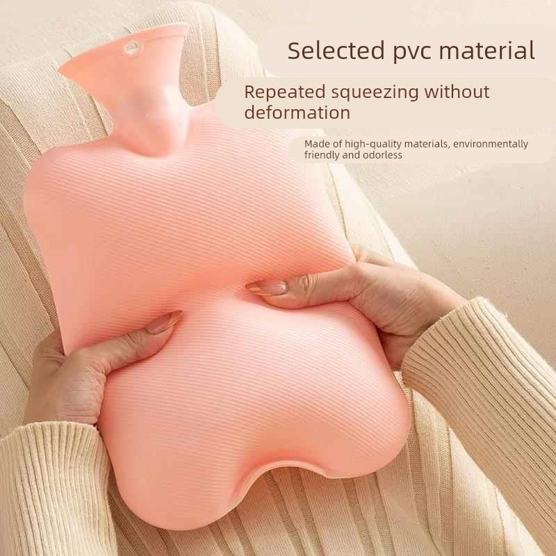 热水袋毛绒保暖热敷可拆卸