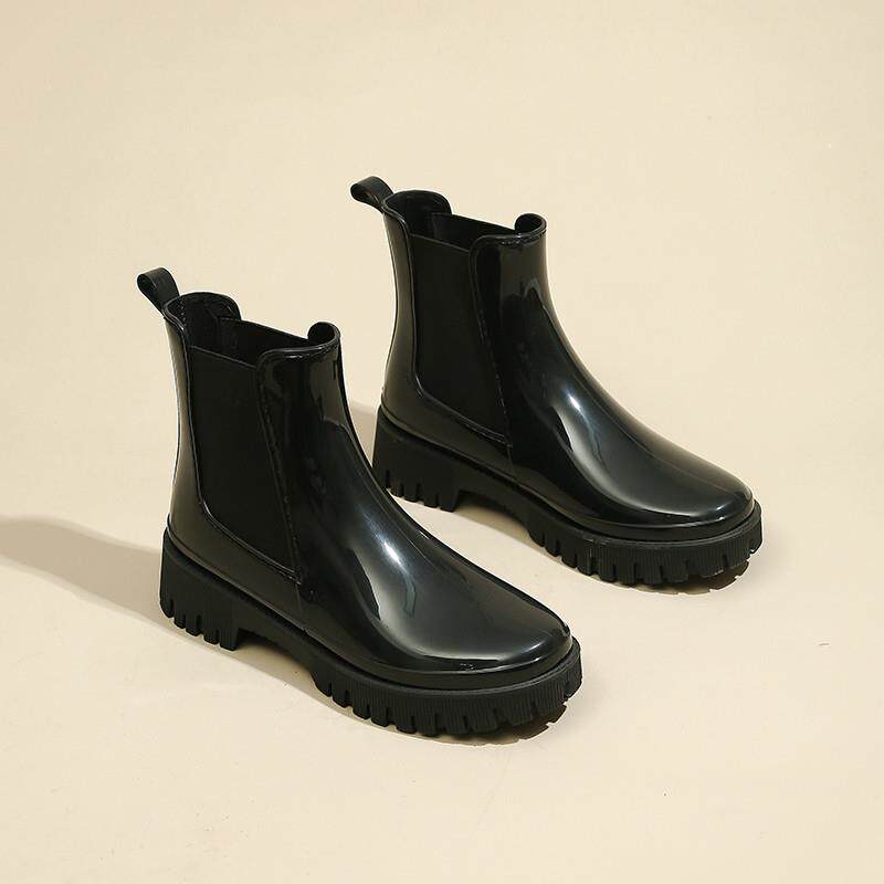 极速雨鞋女短筒新款水鞋女款防水防滑时尚外穿成人雨鞋通勤赶海夏
