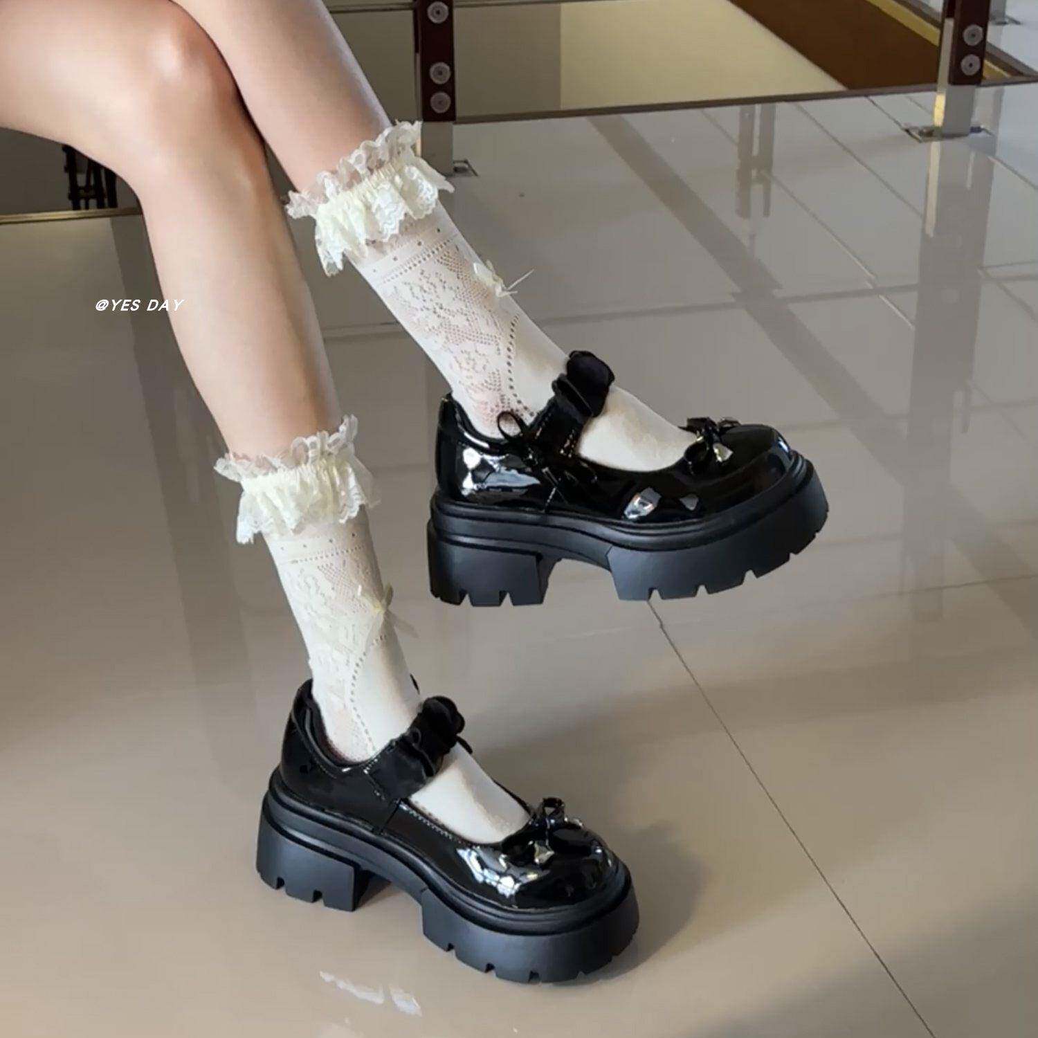 好货内增高复古德训马丁靴女2026秋季新款平底百搭拳击靴休闲系带