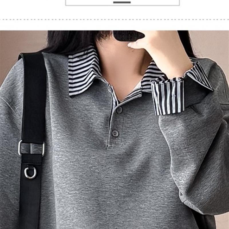 新品高级感翻领卫衣套装裙