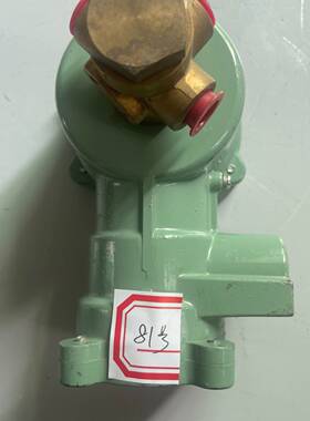可维修电磁阀型号JE3-8320A173，绿色外观，带红色