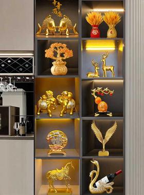 乔迁新居电视柜酒柜装饰品摆件客厅餐边家居现代办公室桌面小摆设