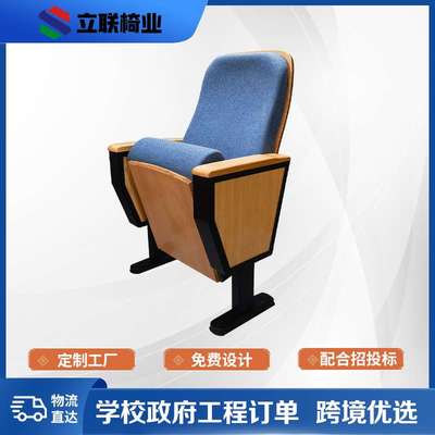 会议礼堂椅连排座椅 礼堂椅排椅报告厅座椅影剧院座椅