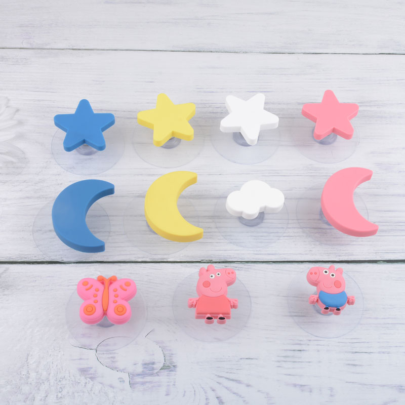 免钉免打孔抽屉拉手强力粘贴式玻璃门把手简约衣橱柜吸盘自粘