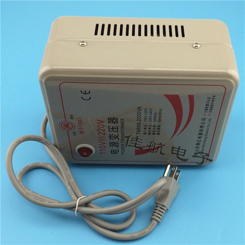 TM888-2000VA舜红变压器110v转220v转换器2000W 110v转220v2000W