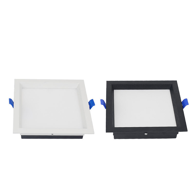 网格吊顶led格栅灯15x15嵌入式10x10吊顶灯筒灯射灯方形专用灯5寸