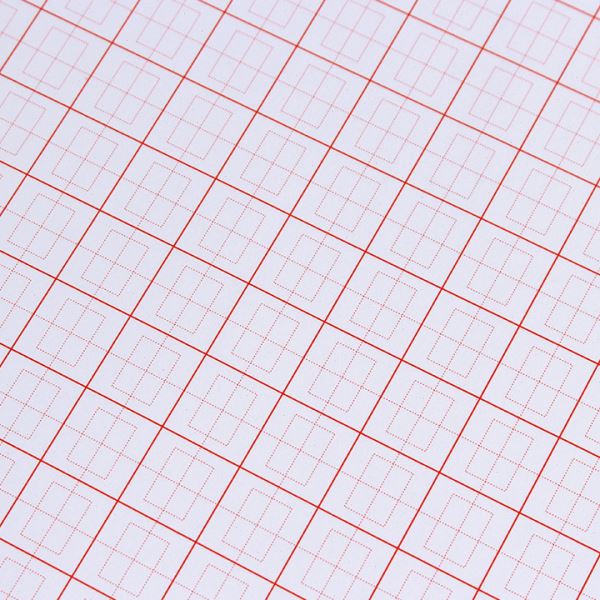 长方形回宫格练字本硬笔书法纸小学生回字格田字格练字专用回米格