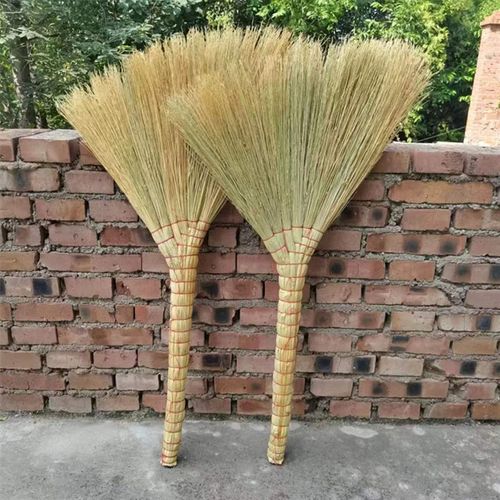 金丝苗高粱苗手工扫o把 加宽加厚天然植物材料 老式家用清洁扫帚