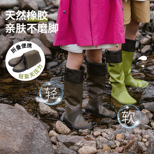 雨鞋儿童女款上学专用雨靴男童高筒超轻防滑宝宝雨鞋踩水鞋胶鞋夏