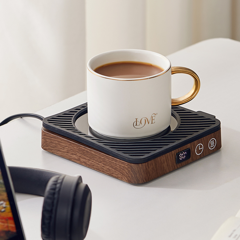 恒温杯垫70加热底座办公室简约茶托保温器家用热奶智能养生神器