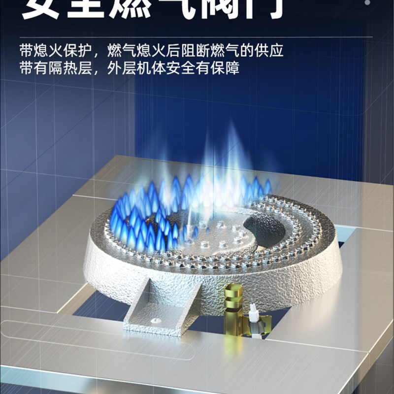 拓奇炸锅商用摆摊煤气油炸锅商用单双缸炸炉炸串臭豆腐燃气油炸机