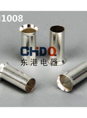 EN1008管型裸端子套装 针形冷压接线端子 管式插针裸铜管铜鼻子