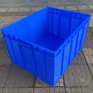 厂家 600*490*355 PE 加厚周转胶筐10号仓X库胶箱周转箱