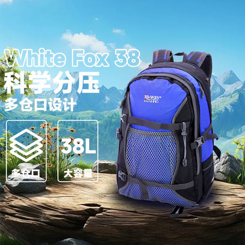 户外徒步登山旅行减负大容量双肩