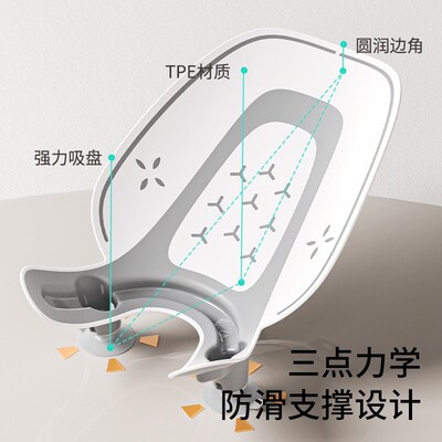 婴儿洗屁股神器支架洗PuP浴架新生儿童洗澡躺托男女宝宝洗屁屁